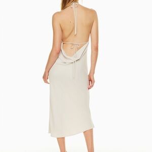 Aritzia Babaton Speakeasy Dress - Matte Pearl - 2XS